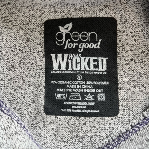 Wicked  (the musical) Organic Hoodie - Picture 4 of 4